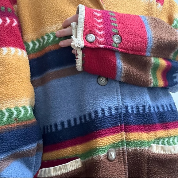 Vintage Fleece Button Up Jacket - Picture 4 of 16